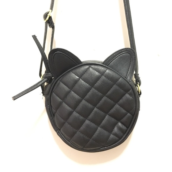 ASOS Handbags - ASOS kitty cat quilted crossbody bag